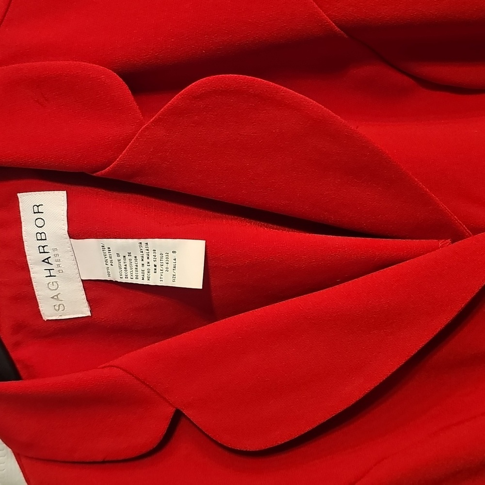 Sag Harbor Red/Navy 2 Piece Pants Set - Picture 2 of 12